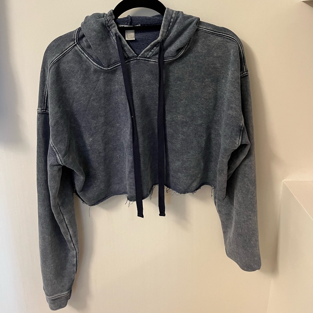 Forever 21 Blue Hoodie Sweatshirt